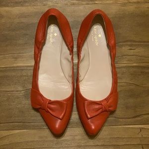 Kate Spade Leather Flats